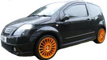 Citreon C1 refurbished orange